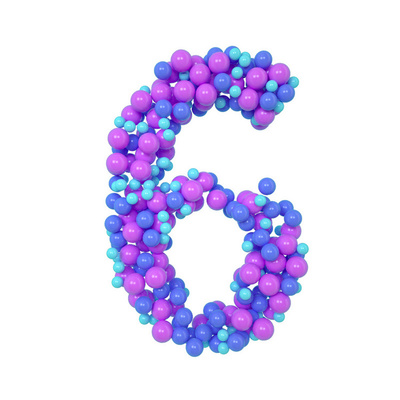 C4D气球立体数字6的代理应用与实现